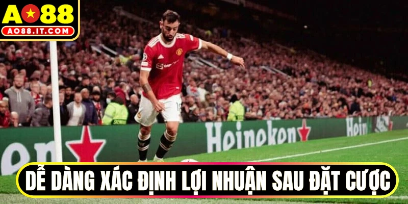 Dễ dàng xác định lợi nhuận sau đặt cược