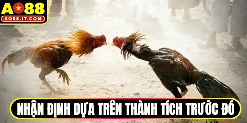 Đưa ra nhận định dựa trên thành tích trước đó