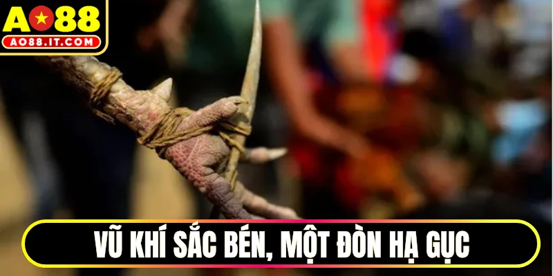 Vũ khí sắc bén, một đòn hạ gục